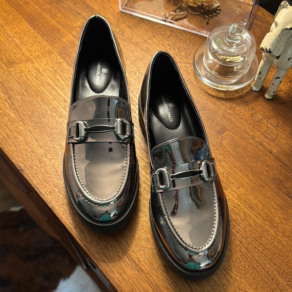 Black Patent women’s Bit Loafers